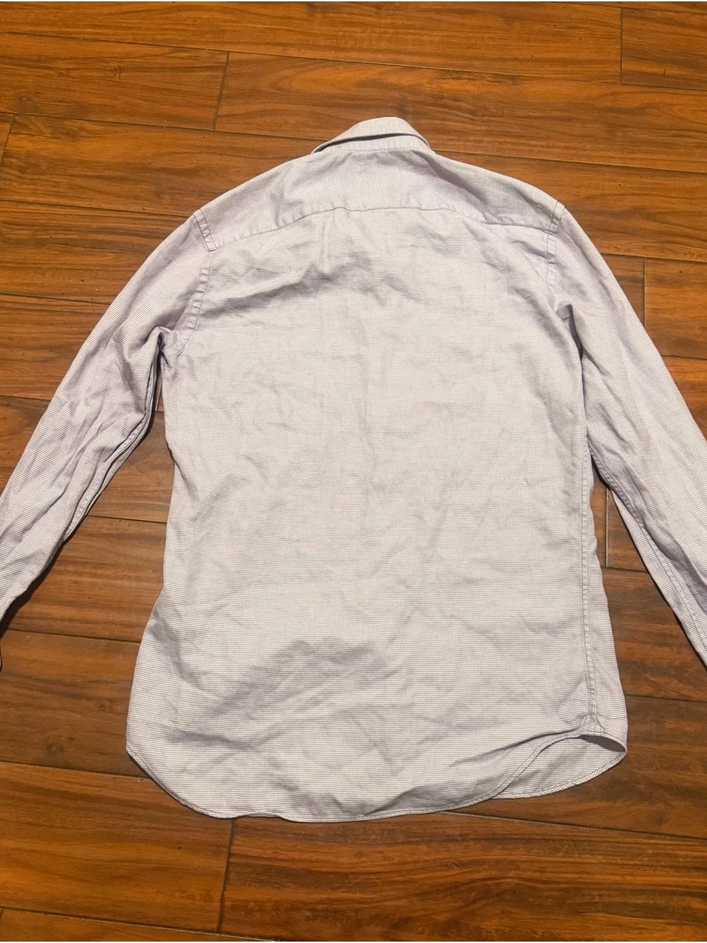 Prada Men's Light Lavender Button-Down Shirt sizes 38/15